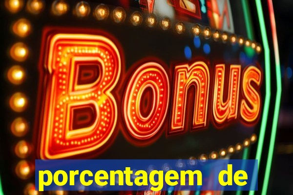 porcentagem de jogos pagantes slots